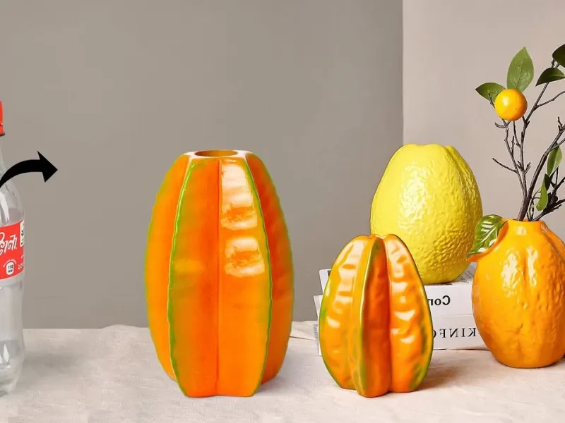 ساخت گلدان از بطری پلاستیکی | بهترین روش استفاده از مواد دور ریختنی!