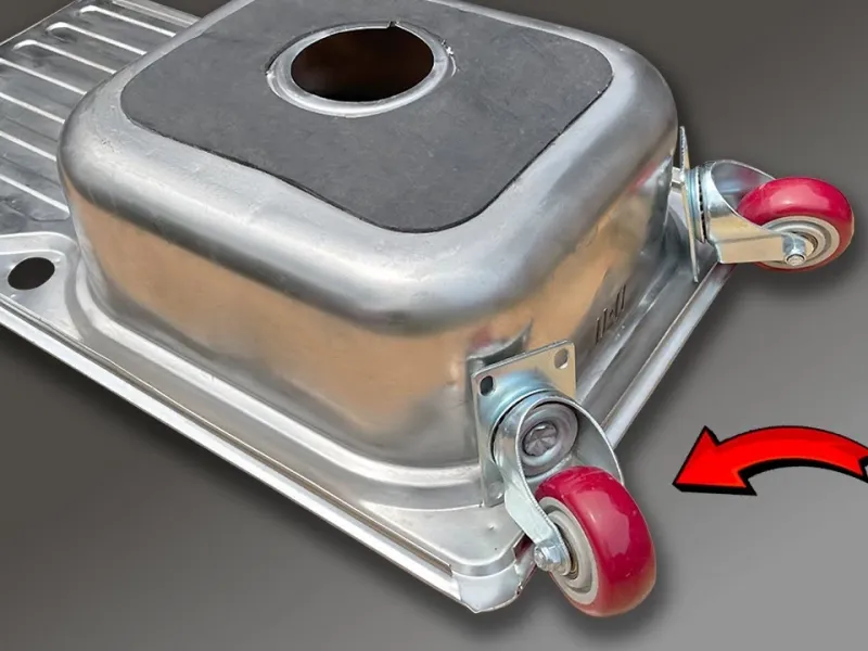 پشیمانم که زودتر از این نمی دانستم! سینک ظرفشویی تان را به یک اجاق گاز چندکاره تبدیل کنید!