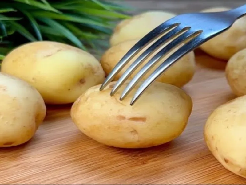 اگه فقط سیب زمینی تو خونه داری،این خوشمزه ترین غذای دنیا رو حتما باهاش درست کن!خوشمزه،سریع،آسون!