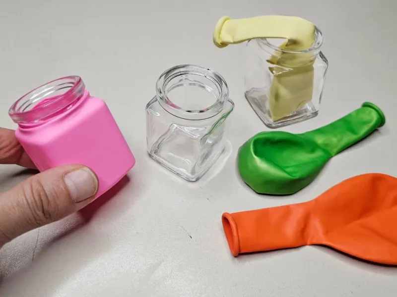 ایده بادکنک و شیشه کوچک که به ذهن هیچ کس نرسیده!( ترفند بادکنکی)