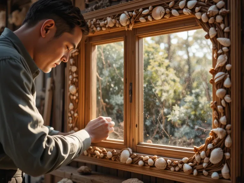 ساخت پنجره با صدف، استفاده از چوب سرو برای ساخت پنجره های چوبی!