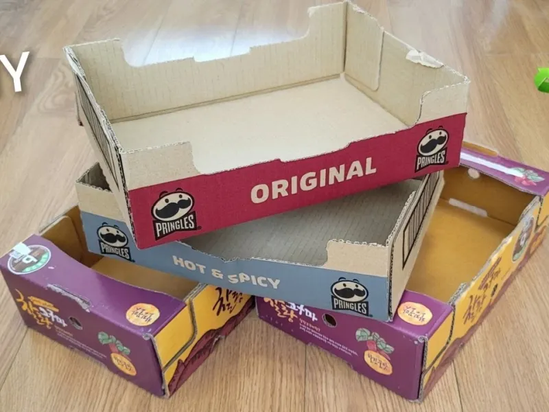 چگونه با مقوا سبد درست کنیم / ایده های طناب کنفی و سبد!