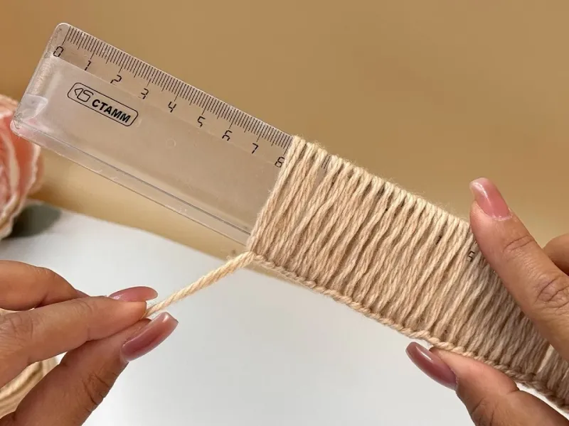 ایده شگفت انگیز با استفاده از خط کش و کاموای بافتنی معمولی! (خودتان انجامش دهید)