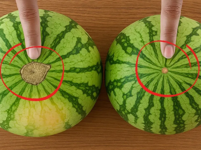 فقط به این نکات نگاه کنید تا هندوانه تازه و آبدار انتخاب کنید!