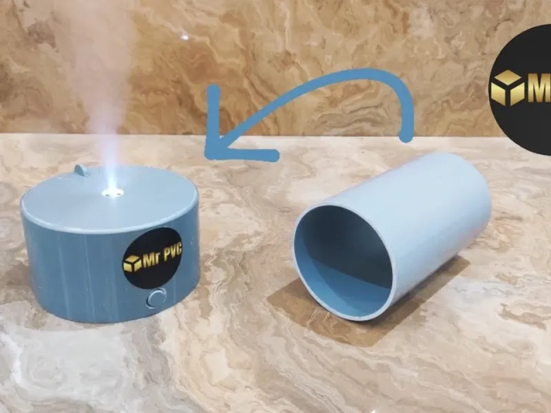 نحوه ساخت یک دستگاه رطوبت ساز با مه خنک با استفاده از PVC! نحوه ساخت یک دستگاه رطوبت ساز با مه خنک با استفاده از PVC!