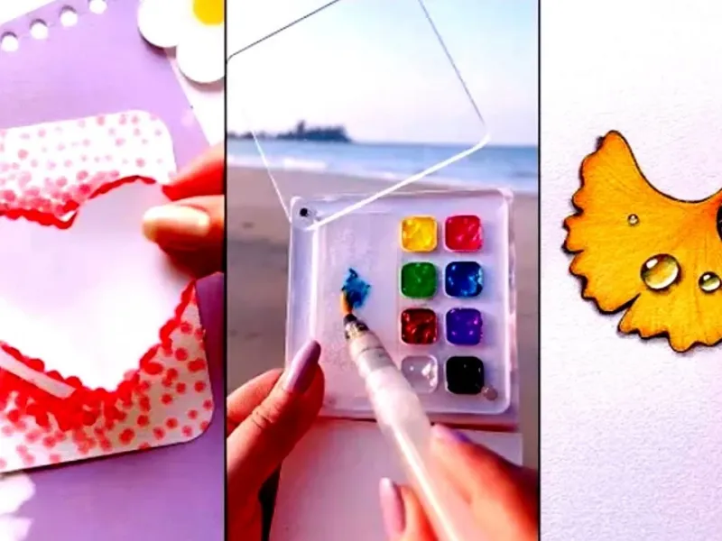 11 ایده هنری جذاب برای مبتدیان | ایده های هنری آسان برای وقتی که حوصله تان سر رفته!