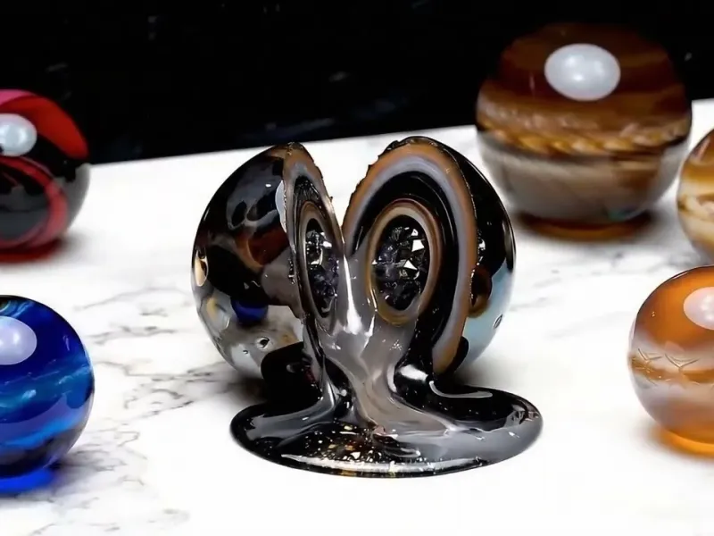 برش سیارات شیشه ای وقتی منظومه شمسی شیشه ای می شود!