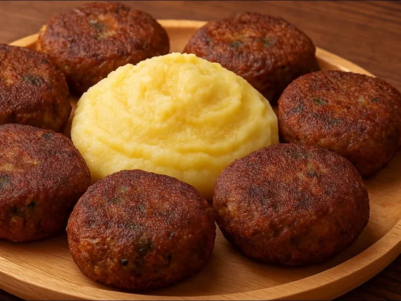 طرز تهیه کتلت روسی خوشمزه و نرم / راز لطافت کتلت روسی فاش شد!