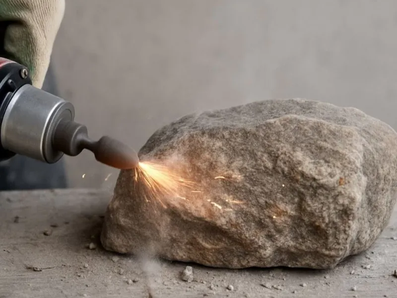 تبدیل سنگ خام به جا دستمالی دست ساز با هنر سنگ تراشی